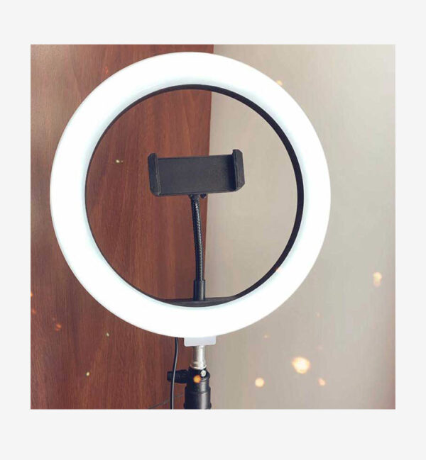 LED ring light 10" with tripod stand 42"