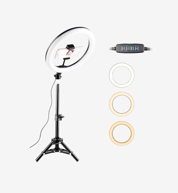 LED ring light 14" with tripod stand 42"