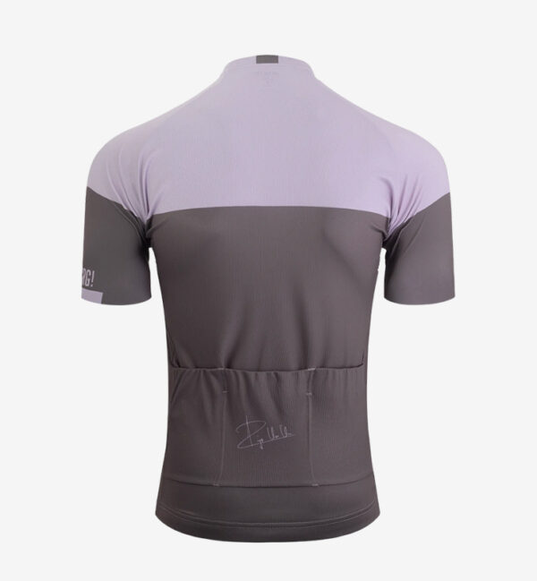 Camiseta ciclismo manga corta para mujer KM100 confort rosewood
