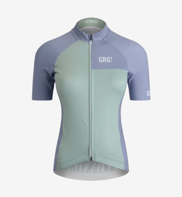 Women´s cycling jerseys M/C KM100 confort turquesa