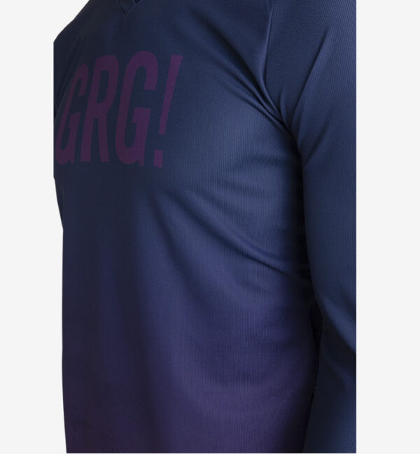 Camiseta MTB GO RIGO GO para hombre Arándano