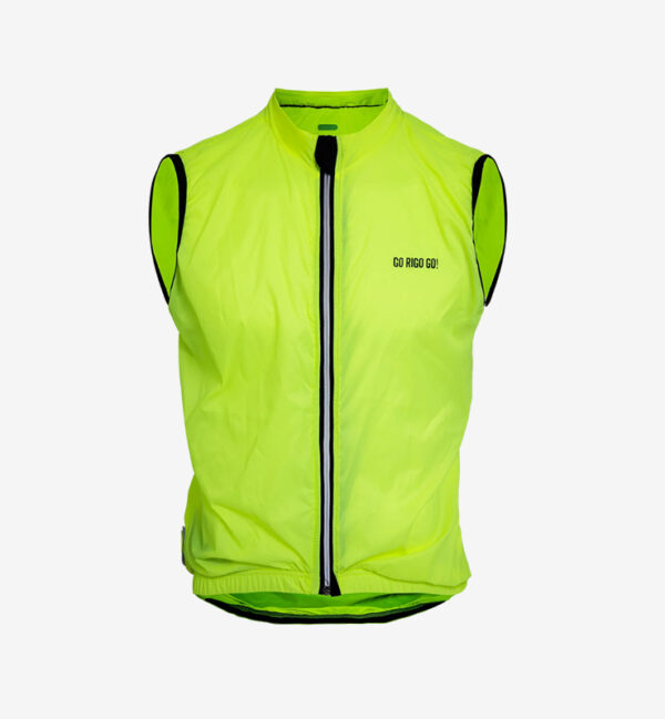Men´s fly cycling vest neon