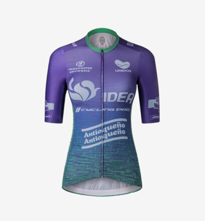 Camiseta de ciclismo KM100 manga corta para mujer orgullo paisa