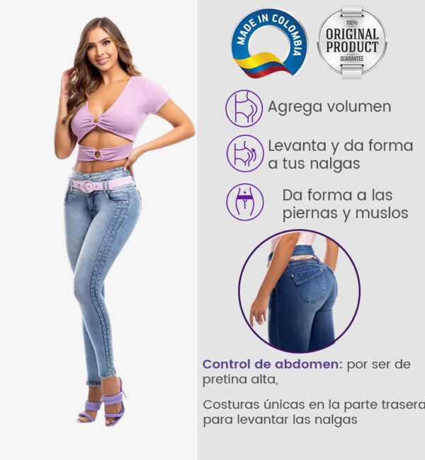 pantalones colombianos jeans tentación