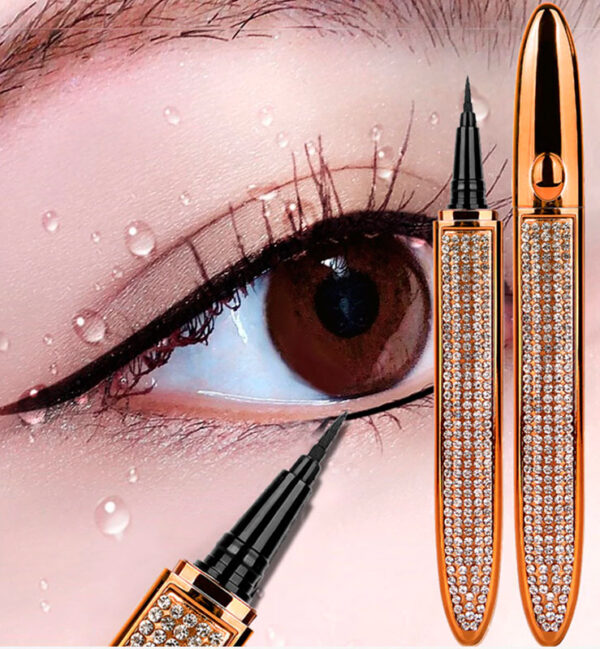 Liquid Eyeliner Pen Waterproof, Magic Self-adhesive
