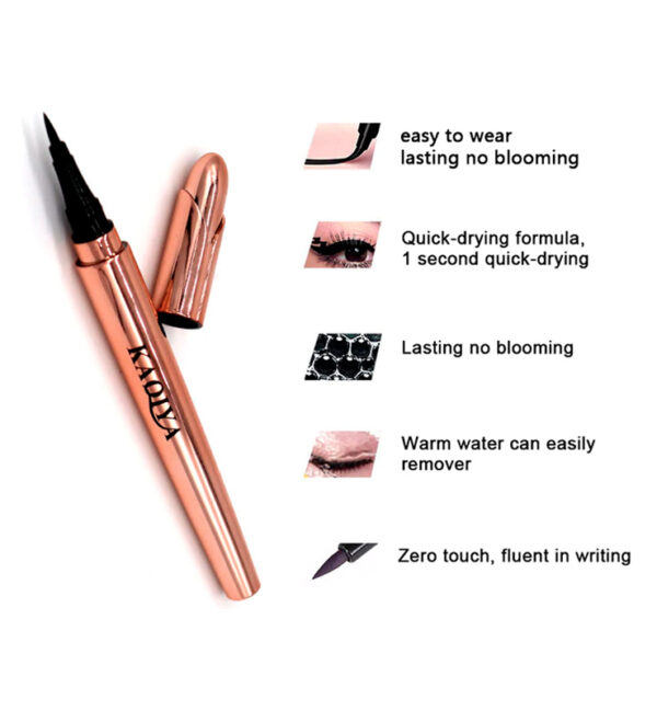 KARITE liquid eyeliner pen, black eye liners, long-lasting